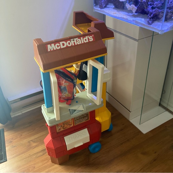 RARE Vintage McDonald’s Drive thru kids Playset Fisherprice Fun with Food - Picture 7 of 16